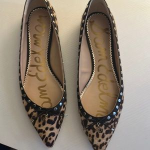 Sam Edelman leopard flats